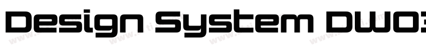 Design System DW03字体转换